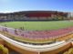La pista di atletica dello stadio Louis II di Monaco ospita i Giochi di Atletica Scolastici