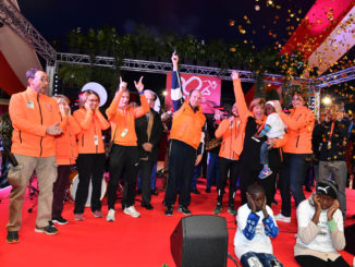 Il Principe Alberto II ha inaugurato la 20a No finish Line a Monaco