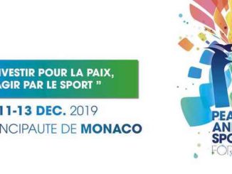 Peace and Sport organizza la dodicesima edizione del suo Forum Internazionale, che si terrà dall'11 al 13 dicembre a Monaco e la premiazione dei Campioni sportivi della pace il 12 dicembre