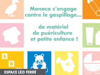 I prossimi martedì 4 e mercoledì 5 febbraio presso l'Espace Leo ferré, il Comune di Monaco organizza una colletta contro gli sprechi per recuperare materiale per la prima infanzia.