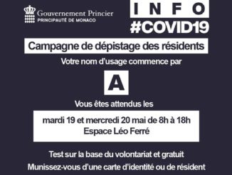 #COVID19 MONACO: UN NUOVO CASO ED INIZIO DEI RAPID TEST A TUTTA LA POPOLAZIONE