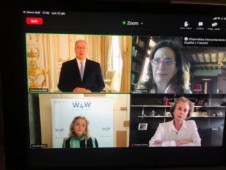 il Forum internazionale "Women For Women" ha proposto un webinar con il benvenuto del Principe Alberto II di Monaco. Ospiti la dottoressa Ornella Barra di Walgreens Boots Alliance e Ia virologa Ilaria Capua.