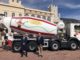 Transizione energetica a Monaco presentato il primo camion betoniera al Principe Albert II
