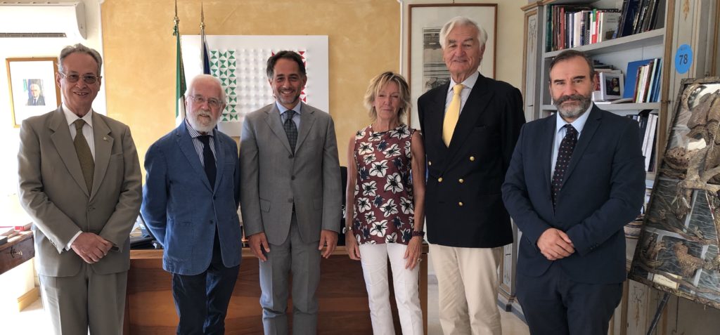 L'AMBASCIATORE GIULIO ALAIMO NOMINATO PRESIDENTE D'ONORE DELL'OSSERVATORIO DEL PAESAGGIO TRANSFRONTALIERO ITALO-FRANCESE