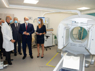 Il Principe Albert II ha inaugurato al CHPG il reparto di medicina nucleare digitale