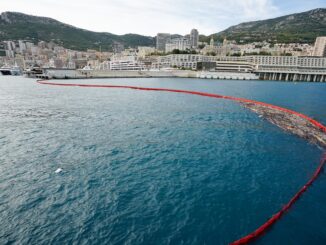 Chiusura dei porti di Hercule e Fontvieille a Monaco a causa di macro rifiuti portati in mare dai fiumi