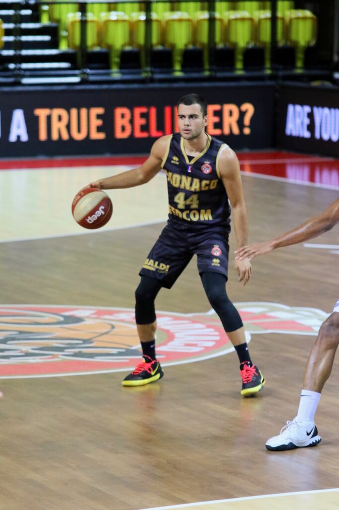 Nikola Rebic all'A.S.Monaco basket