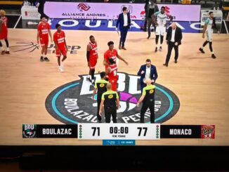 L'ASMonaco basket batte Boulazac in Dordogne 71 a 77, la Roca Team è prima da sola in campionato