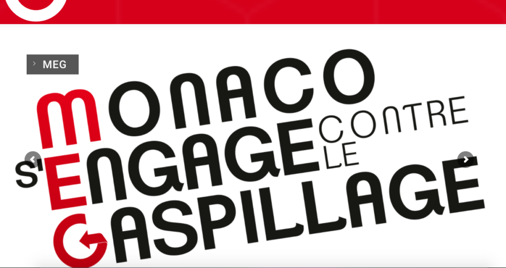 Un nuovo sito internet per  "Monaco s’engage contre le Gaspillage"