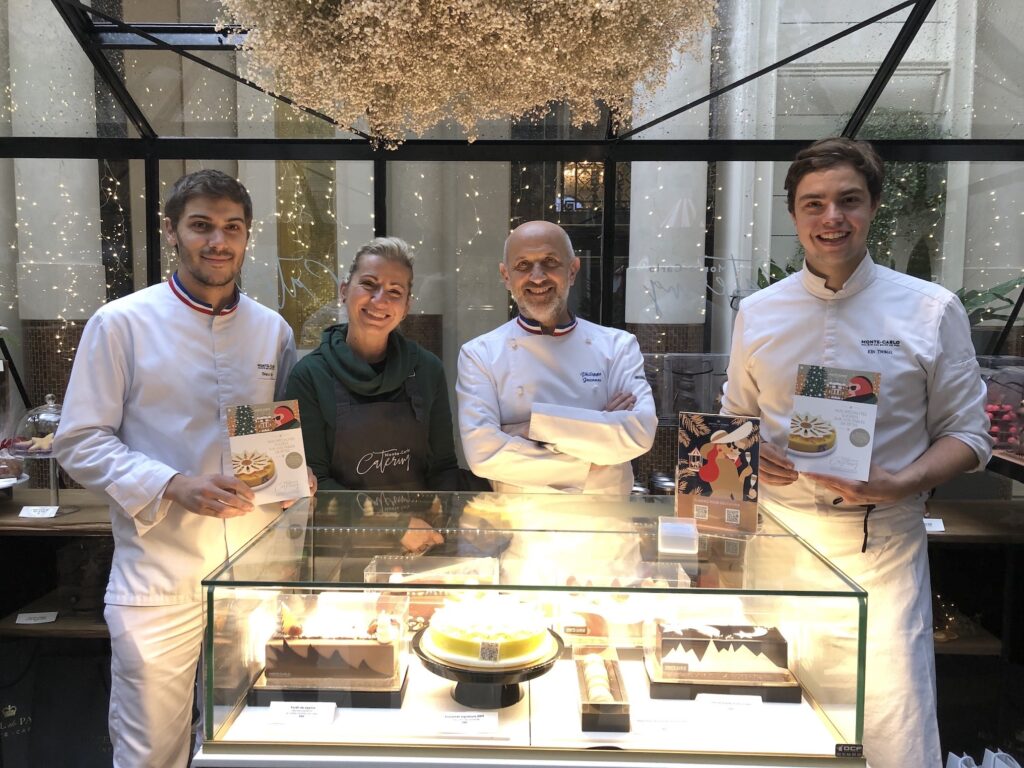 Christmas Garden nel Patio, del'Hotel de Paris Monte-Carlo propone dolci e prodotti da forno per le prossime feste e menù da asporto per le feste firmati dallo chef Philippe Joannes