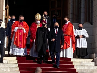 Messa in Cattedrale per Santa Devota alla presenza dei Principi di Monaco