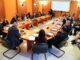 conferenza stampa del governo di Monaco che ha annunciato le vaccinazioni contro il Covid-19, la chiusura delle palestre e la ripresa del tele-lavoro