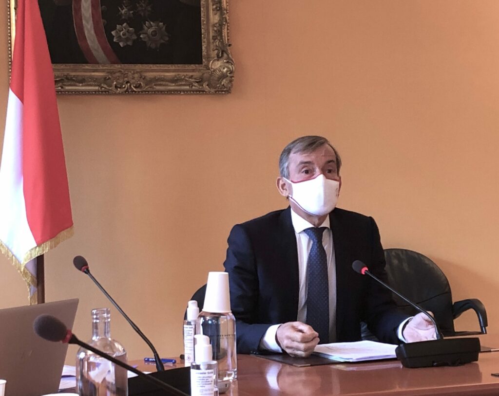 #Covid19: Il ministro della salute Didier Gamerdinger ha annunciato che la seconda parte di vaccini nel Principato di monaco arriverà questa settimana.