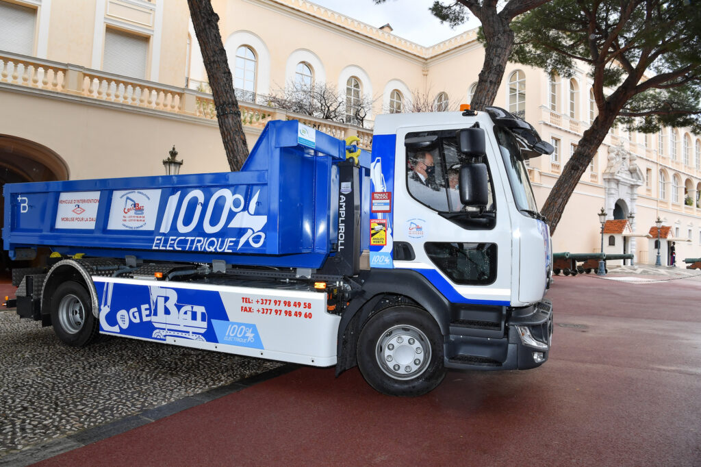 Un nuovo camion 100% elettrico per il Principato di Monaco