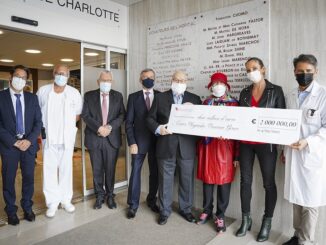 Jean-Barthelemy e Angela Garavagno hanno donato 2 milioni di euro all'ospedale del Principato di Monaco CHPG