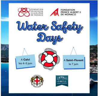 2° Water Safety Day organizzato dalla Principessa  Charlene di Monaco.