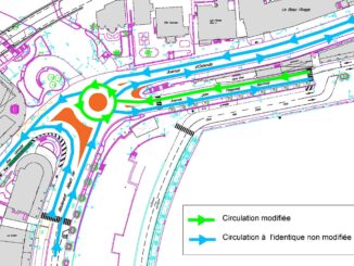 Modifiche del traffico davanti a sana Devota con l'istallazione di una rotonda e il doppio senso in av. J.FKennedy