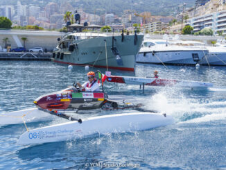 Una settimana importante per i motoscafi ad energia rinnovabile che ogni anno si riuniscono allo Yacht Club di Monaco per partecipare al Monaco Energy Boat Challenge