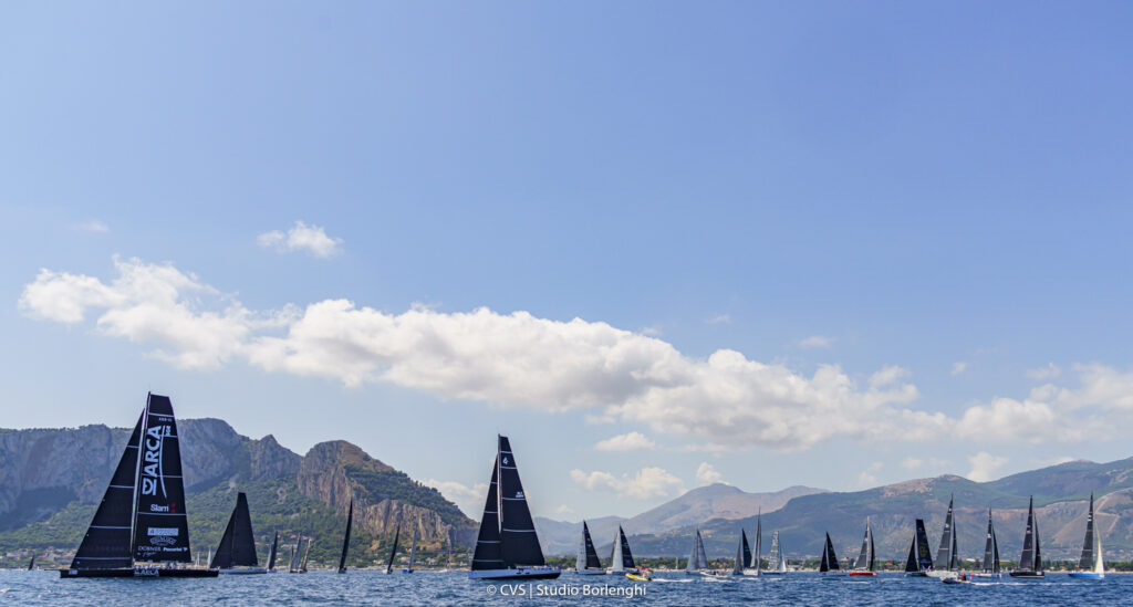 Vela: partita la regata Palermo/Monte-Carlo con poco vento per i concorrenti