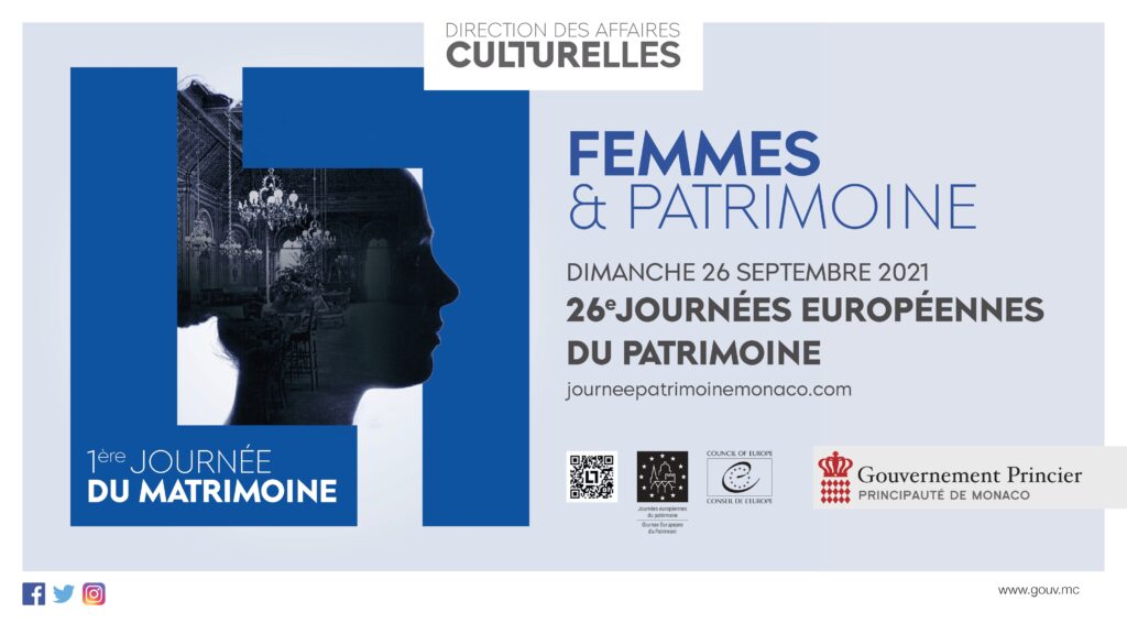 Domenica 26 settembre anche a Monaco si celebra la Giornata Europea del Patrimonio dedicata a Donne e Patrimonio.