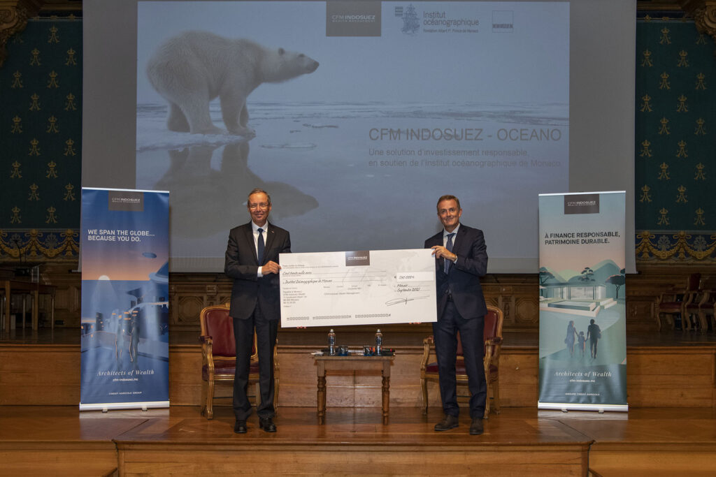 CFM Indosuez Wealth Management, in collaborazione con Crédit Agricole CIB, lancia un'innovativa offerta di finanziamento solidale ed ha offerto una donazione di 130.000 euro all'Istituto Oceanografico.