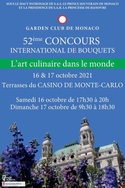 concorso internazionale di bouquets  a MonteCarlo