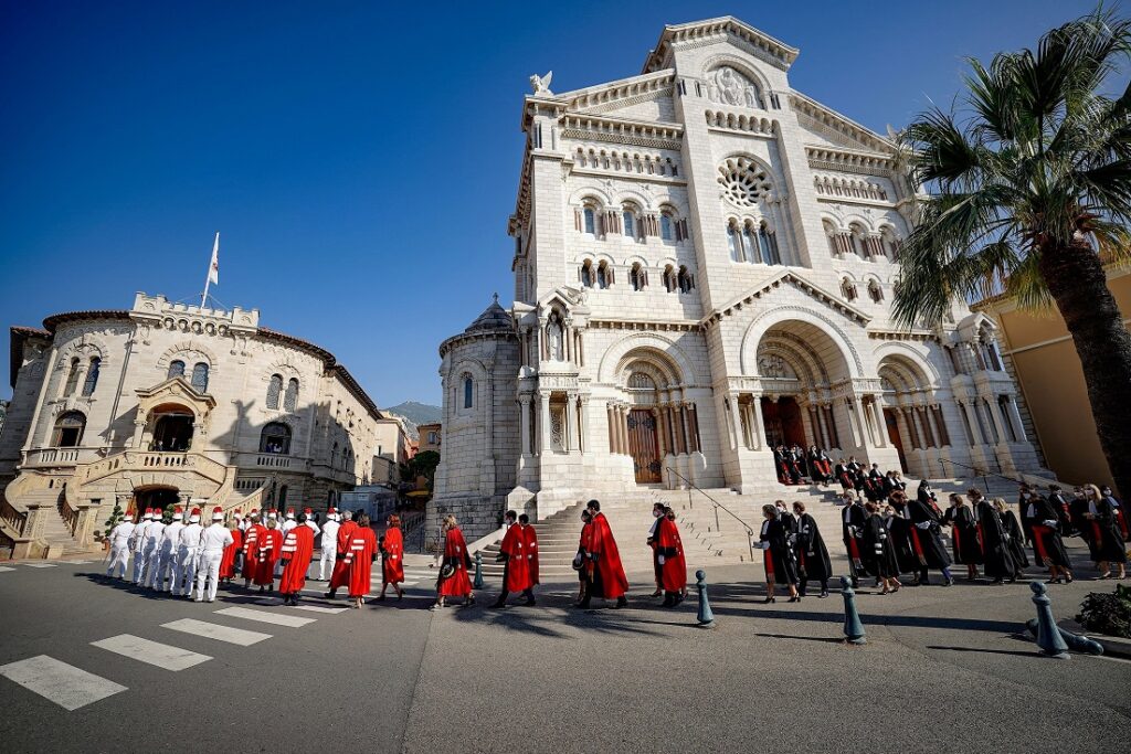 Inaugurazione a Monaco dell'anno giudiziario 2021-2022 in presenza del Principe Alberto II