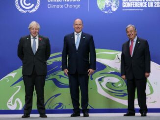 Il Principe Albert II partecipa alla COP26 sul clima a Glasgow e partecipa all'iniziativa Because the Ocean