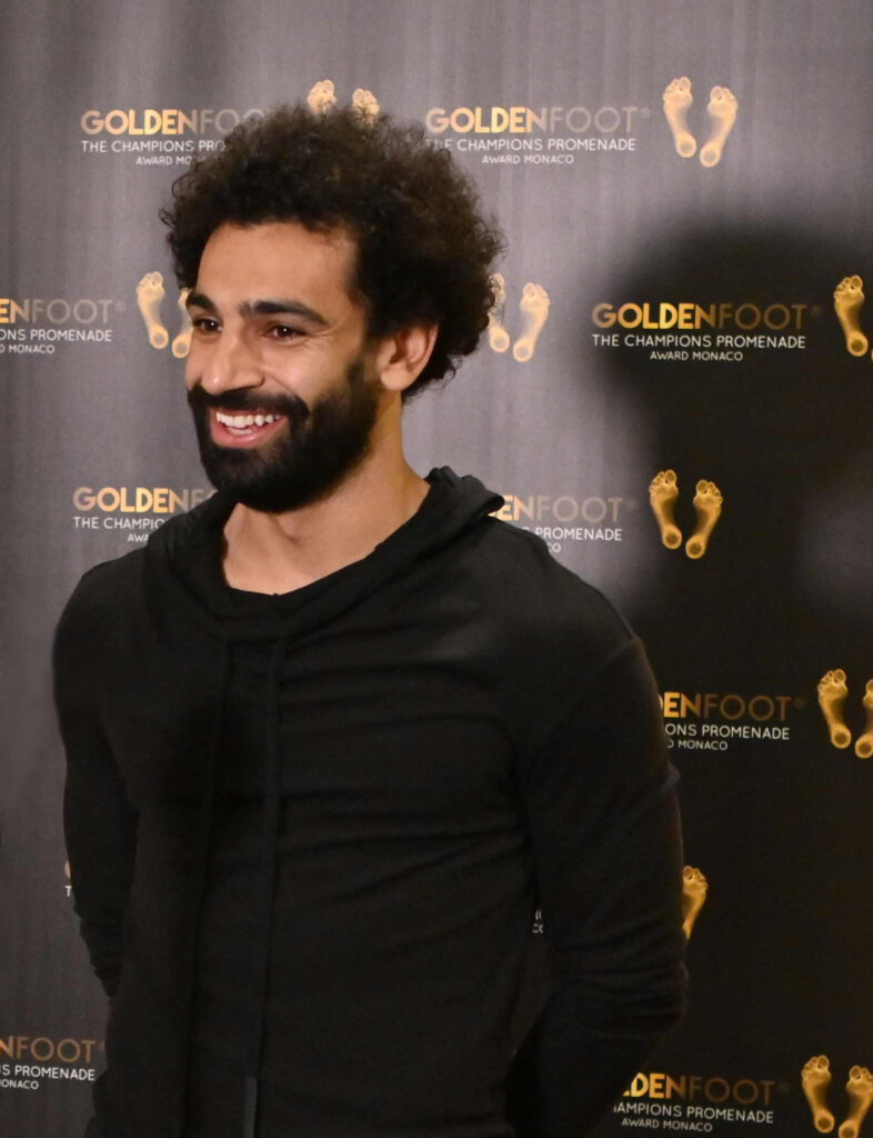 Mohamed Salah ha vinto il 19° Golden Foot a Monte-Carlo