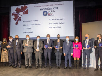 I vincitori del 10° Trofeo Club Eco Monaco Matin in collaborazione con il Monaco Economic Board (MEB)