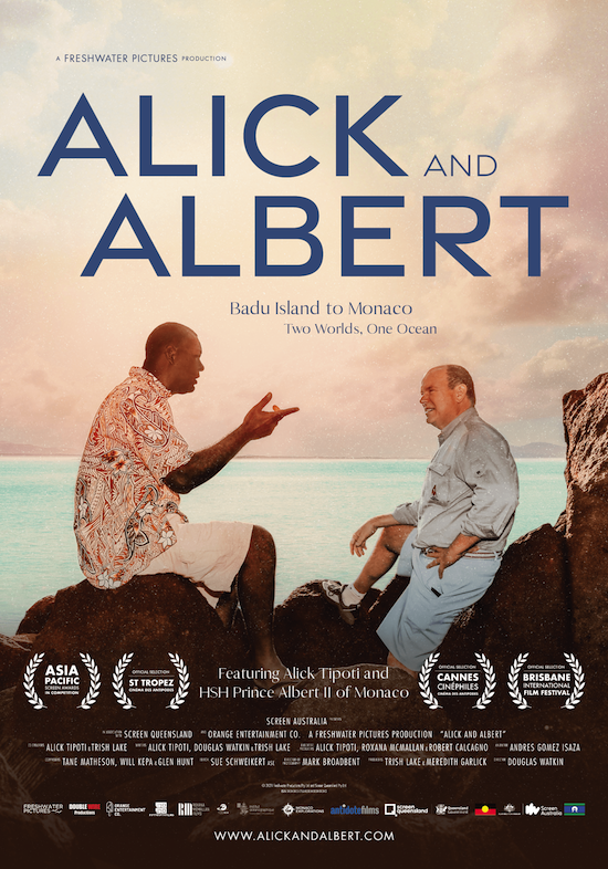 Il docufilm Alick and Albert, dedicato al Principe Albert I e all'artista Alick Tipoti dedicato alla protezione degli oceani vince il premio della giuria al FIFO