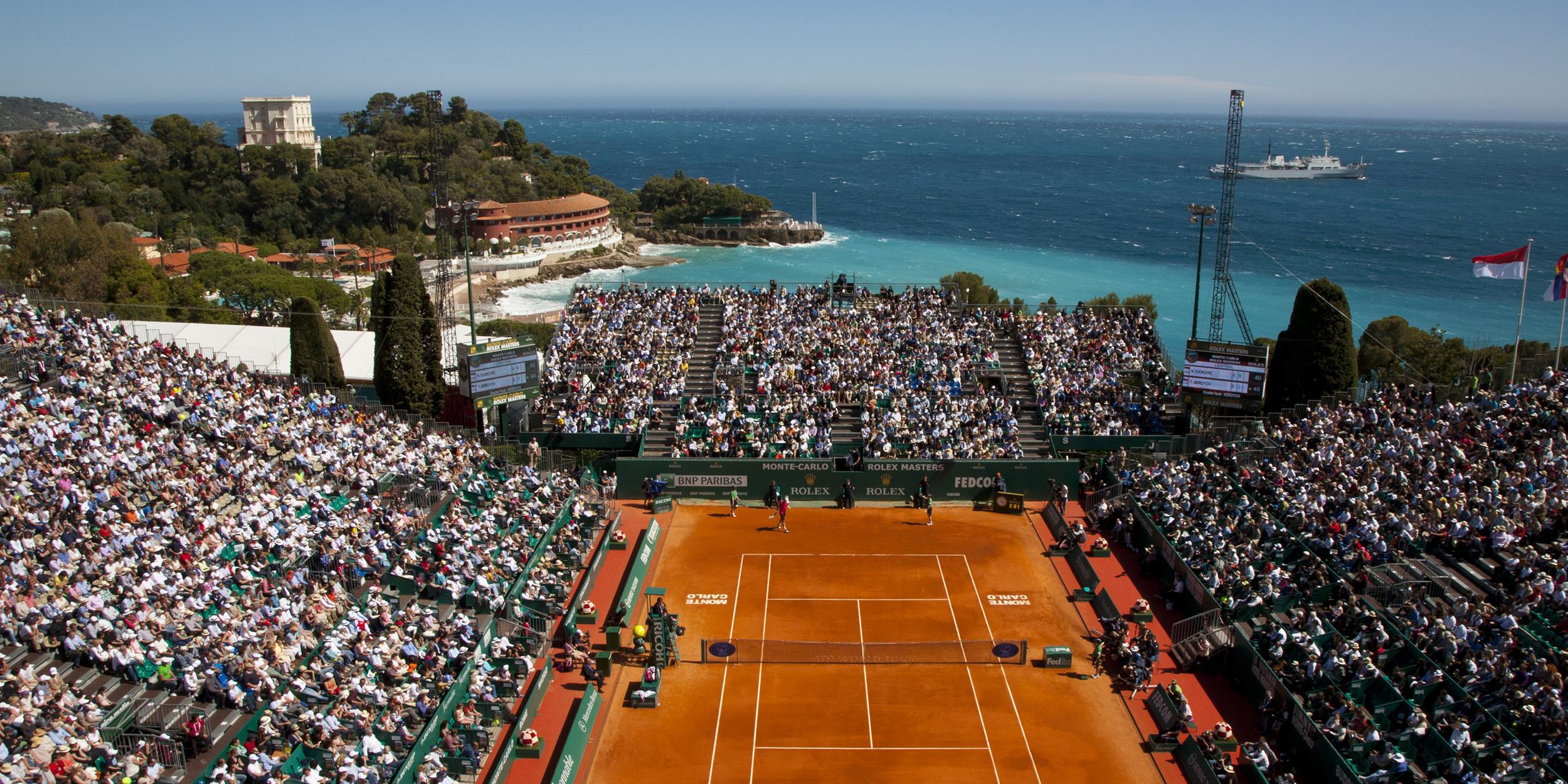 Torna il pubblico alla 125a edizione del MonteCarlo Masters di Tennis