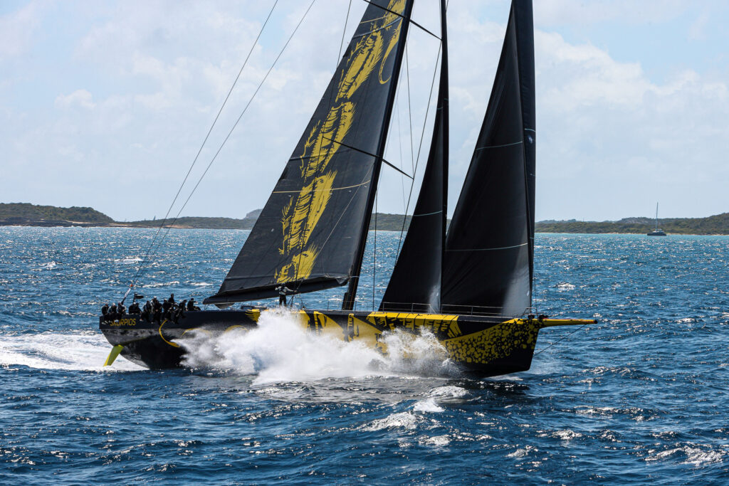 13° Rorc Caribbe 600: Dmitry Rybolovlev vince in tempo reale con i colori dello Yacht club di Monaco