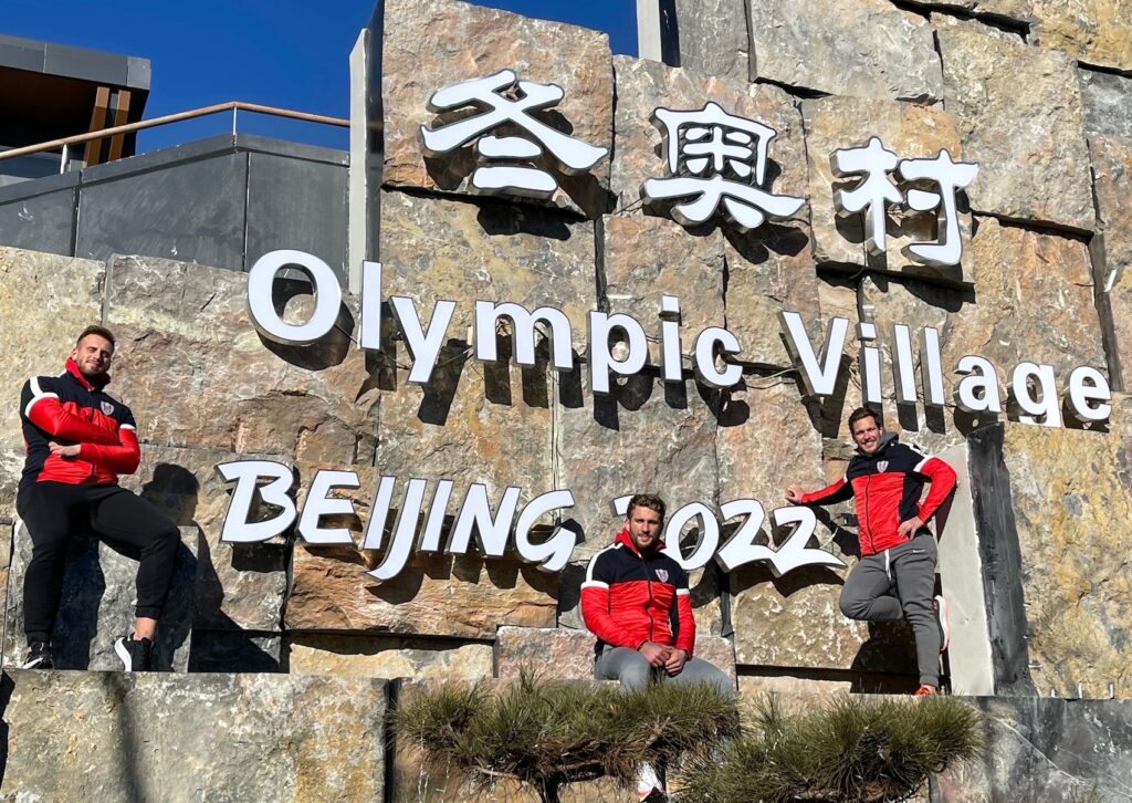 La squadra monegasca visita il villaggio olimpico a Yanqing