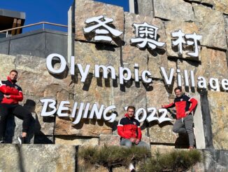 La squadra monegasca visita il villaggio olimpico a Yanqing