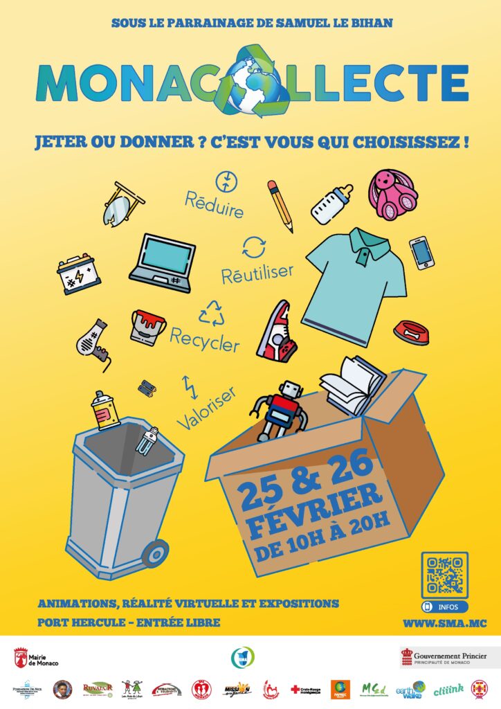 MonacoCollecte, evento di solidarietà su raccolta e smistamento dei rifiuti