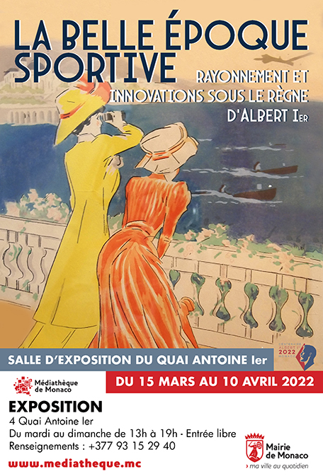 Expo organizzata dalla Mediateca: La Belle Epoque sportiva: influenza e innovazione sotto il regno di Albert I dal 15 marzo al 10 aprile