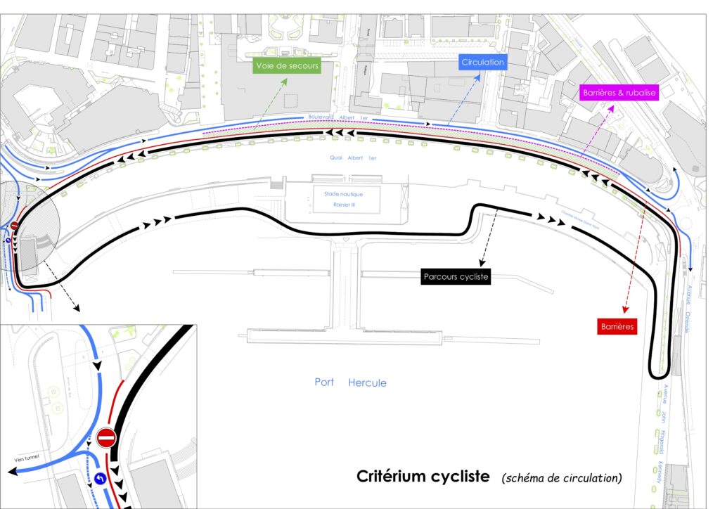 47° Criterium di Ciclismo a Monaco domenica 20 marzo