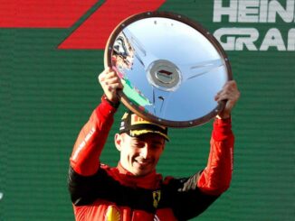 Charles Leclerc su Ferarri vince il il GP d'Australia