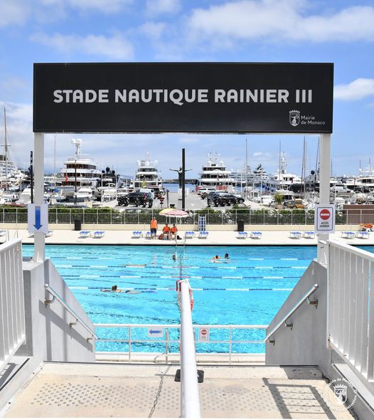 Riapre il 2 maggio la piscina dello Stadio Nautico Rainier III di Monaco