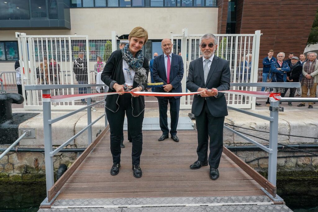 Inaugurato il pontone Principessa Gabriella nel porto di Monaco