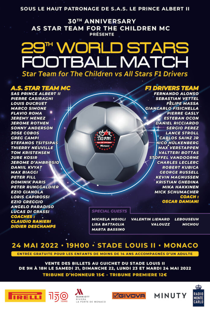 Francesco Totti Il 24 maggio sarà allo stadio di Monaco sarà la star della squadra del Principe Alberto, Star Team for the Children 