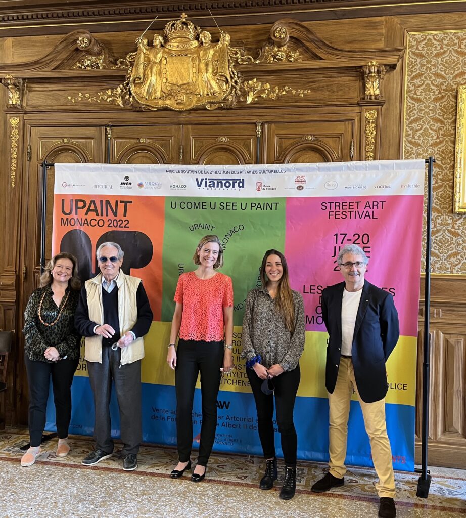 La Street Art si rinnova a Monte-Carlo UPAW diventa UPAINT e porta la star  Futura Dos Mill