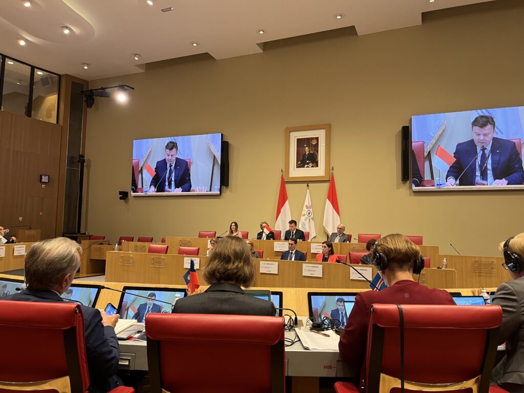 5a conferenza dei Presidenti dei Parlamenti dei Piccoli Stati d'Europa alla presenza del Principe di Monaco