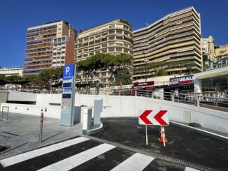 ll nuovo parcheggio "Louis Chiron" della Route de la Piscine, sulla banchina nord del Port Hercule, ha aperto i battenti.