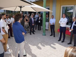 Il Ministro degli Affari Sociali e della salute Christophe robino incontra gli studenti di medicina e farmacia