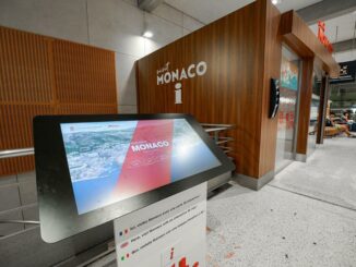Installazione di terminali 3d per informare turisti e visitatori che vengono nel Principato di Monaco