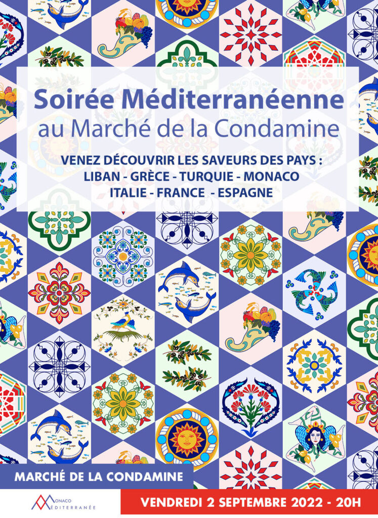 Serata Mediterranea al Mercato della Condamine organizzata dalla Mairie di Monaco