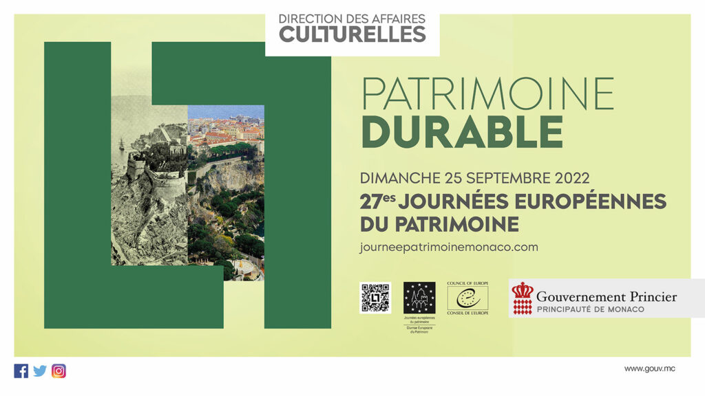 tema della Giornata Europea del Patrimonio è "Patrimonio Sostenibile". L'ideale non solo per visitare il Patrimonio del Principato ma anche scoprire il Principato la mobilità sostenibile. Per tutta la domenica autobus gratuiti nel Principato di Monaco