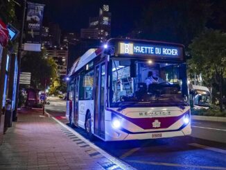 La linea bus n.8 di sera, che andava da Monaco Ville al quartiere della Condamine con la fine dell'estate è sospesa